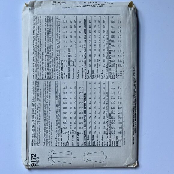 Simplicity 9172 Easy to Sew Dress - Picture 2 of 2